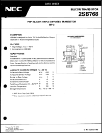 Click here to download 2SB768 Datasheet