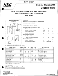 Click here to download 2SC3739-T2B Datasheet