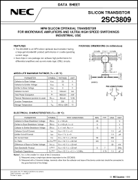 Click here to download 2SC3809 Datasheet