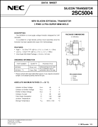 Click here to download 2SC5004 Datasheet