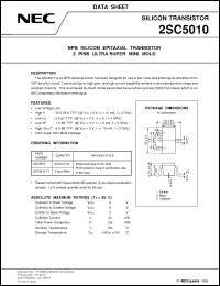 Click here to download 2SC5010 Datasheet