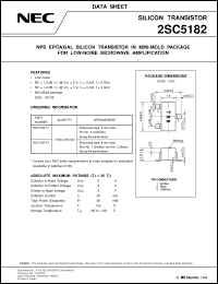 Click here to download 2SC5182-T1 Datasheet