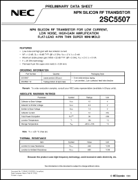 Click here to download 2SC5507 Datasheet