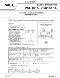Click here to download 2SD1615A-T1 Datasheet