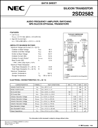 Click here to download 2SD2582 Datasheet
