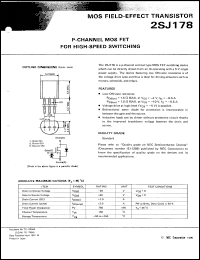 Click here to download 2SJ178-T/JD Datasheet
