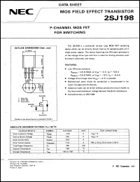 Click here to download 2SJ198-T Datasheet