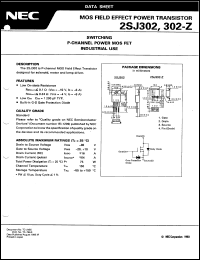 Click here to download 2SJ302-Z Datasheet