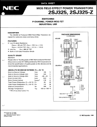 Click here to download 2SJ325-Z-E2 Datasheet