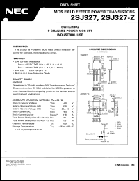 Click here to download 2SJ327-Z Datasheet