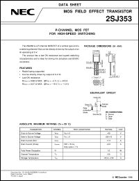Click here to download 2SJ353-T Datasheet