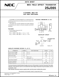 Click here to download 2SJ355-T2 Datasheet