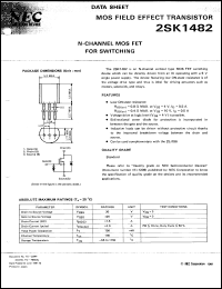 Click here to download 2SK1482 Datasheet