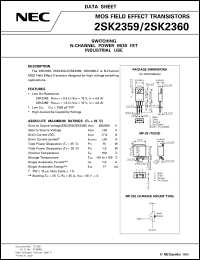 Click here to download 2SK2359-Z Datasheet