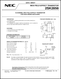 Click here to download 2SK2858 Datasheet