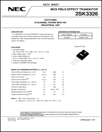 Click here to download 2SK3326 Datasheet