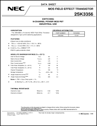 Click here to download 2SK3356 Datasheet