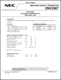 Click here to download 2SK3367-Z-E1 Datasheet