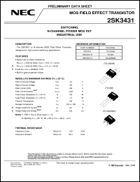 Click here to download 2SK3431-S Datasheet