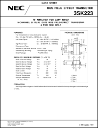 Click here to download 3SK223-T2 Datasheet