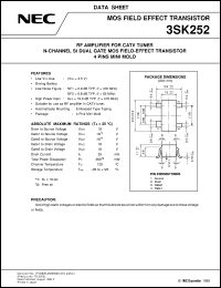 Click here to download 3SK252-T1 Datasheet