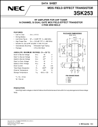 Click here to download 3SK253 Datasheet
