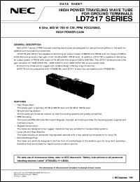 Click here to download LD7217S Datasheet