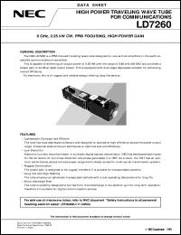 Click here to download LD7260 Datasheet
