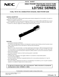 Click here to download LD7262W Datasheet