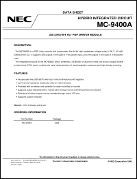 Click here to download MC-9400A Datasheet