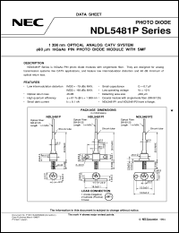 Click here to download NDL5481P Datasheet