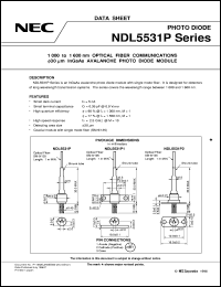 Click here to download NDL5531PD Datasheet