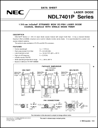 Click here to download NDL7401P1 Datasheet
