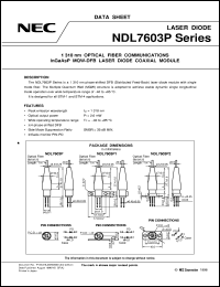 Click here to download NDL7603P1 Datasheet