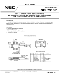 Click here to download NDL7910 Datasheet