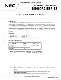 Click here to download NE960R275 Datasheet