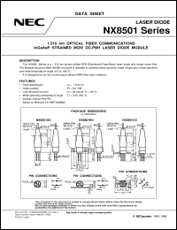 Click here to download NX8501CC-BA Datasheet