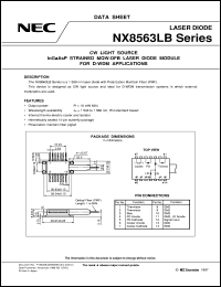 Click here to download NX8563LB-CA Datasheet