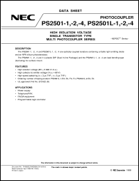 Click here to download PS2501-3 Datasheet