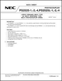 Click here to download PS2525 Datasheet