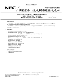 Click here to download PS2532-2 Datasheet