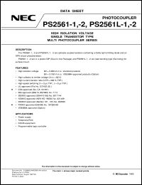 Click here to download PS2561-2-V Datasheet