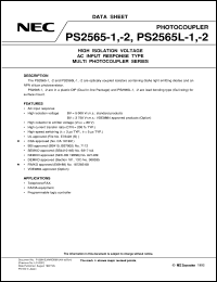 Click here to download PS2565L1-1-V Datasheet