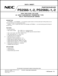 Click here to download PS2566-2-V Datasheet