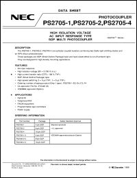 Click here to download PS2705-2 Datasheet