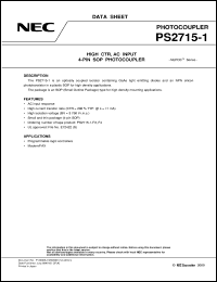 Click here to download PS2715-1 Datasheet
