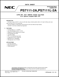 Click here to download PS7111-2 Datasheet