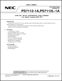 Click here to download PS7112L-1A Datasheet