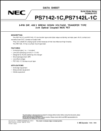 Click here to download PS7142-1 Datasheet