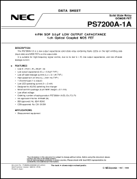 Click here to download PS7200A-1 Datasheet